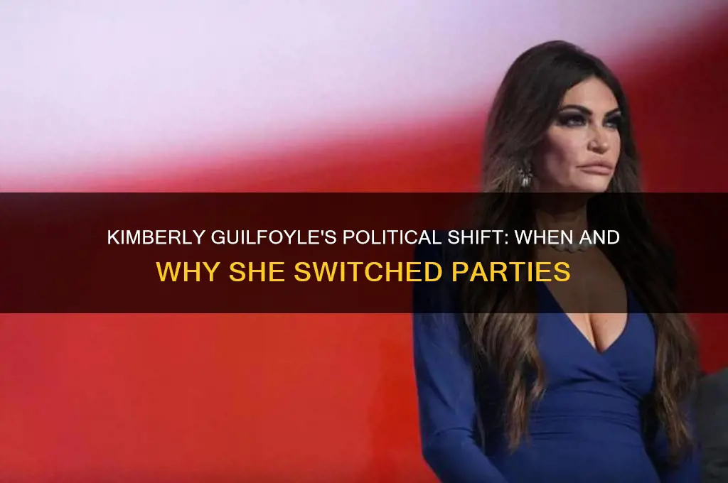 when did kimberly guilfoyle change political parties