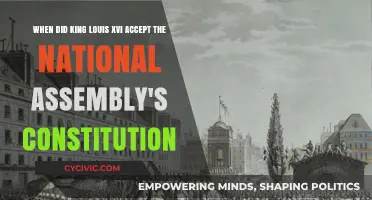 King Louis XVI Accepts Constitution