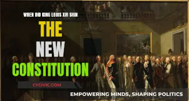 The New Constitution: King Louis XVI's Signature Moment