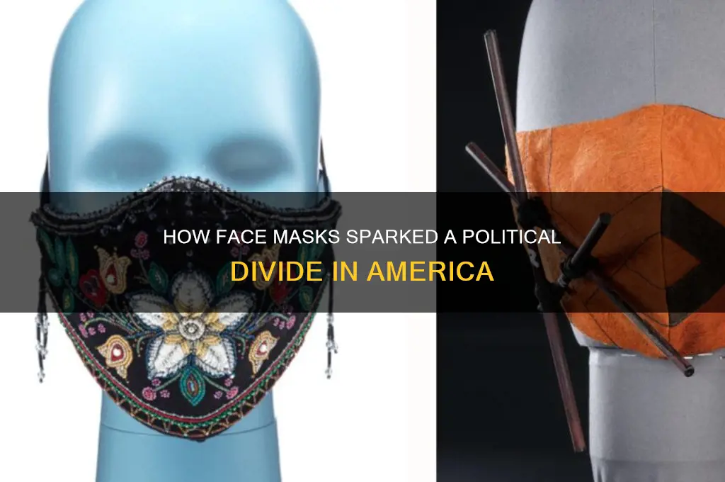 when did masks become political