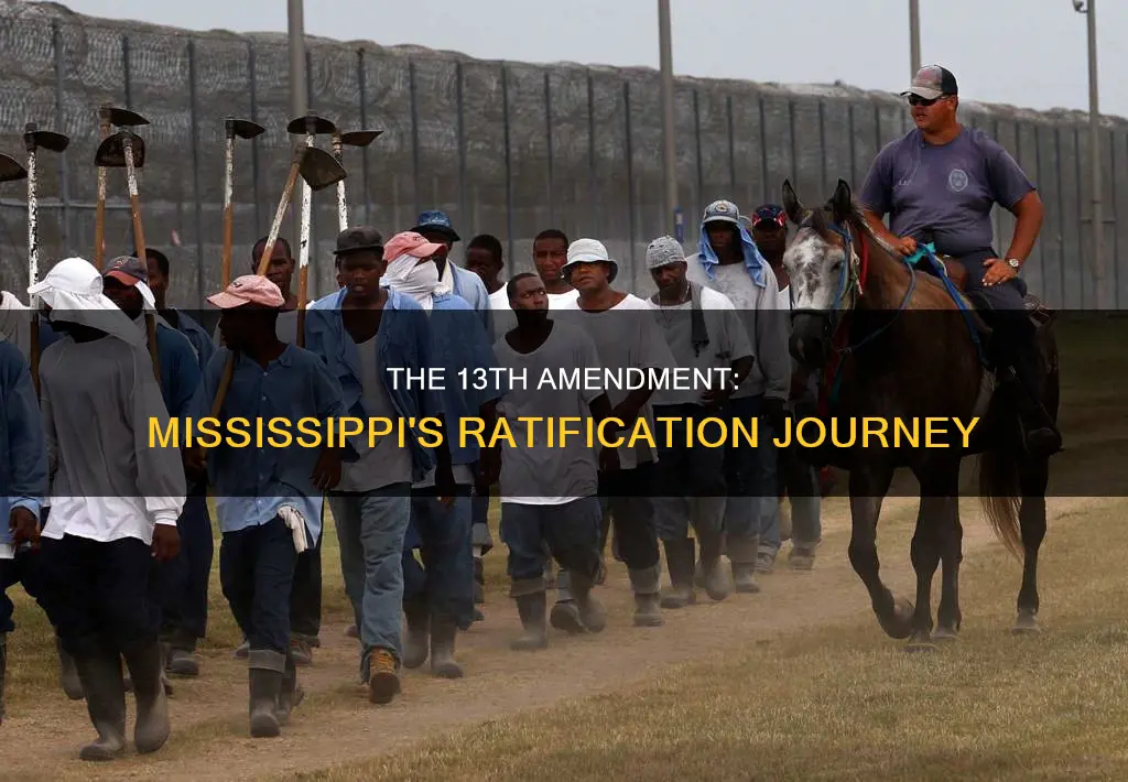when did mississippi ratify the 13th amendment to the constitution