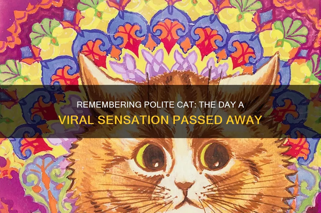 when did polite cat die