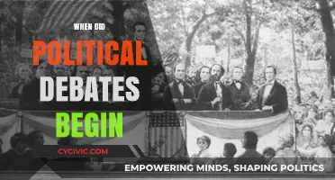 The Origins of Political Debates: A Historical Perspective
