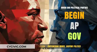 The Origins of Political Parties in American Government: A Historical Overview