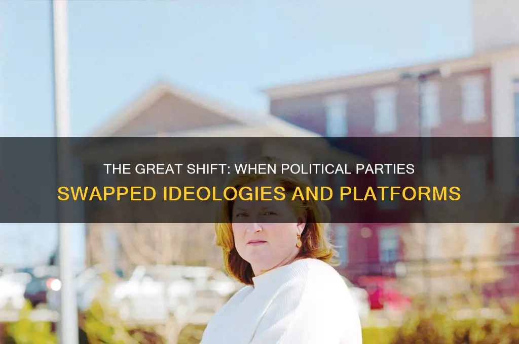 when did political parties flip flop