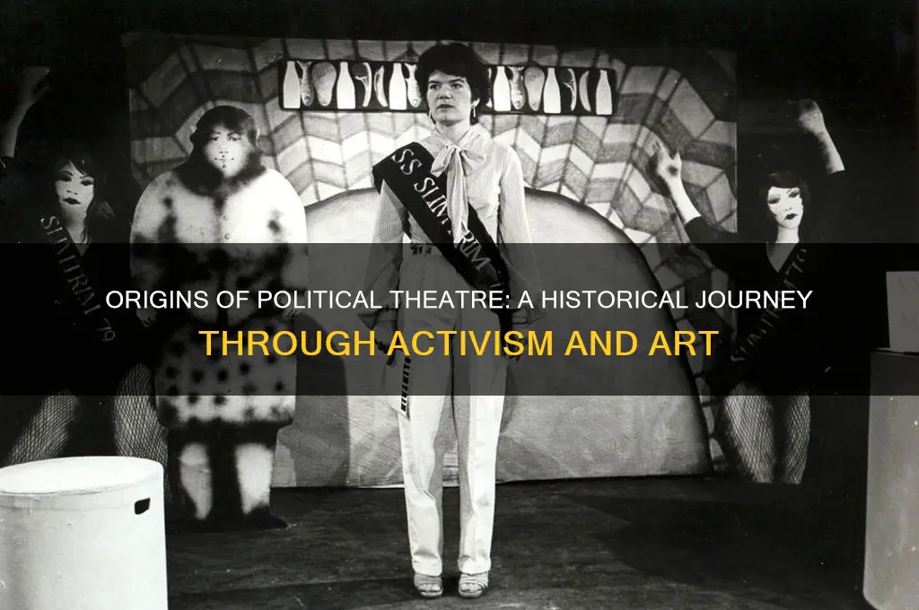 when did political theatre begin