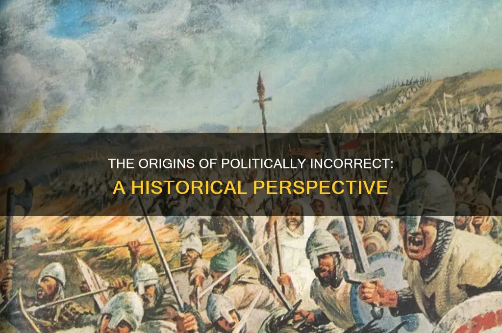 when did politically incorrect start