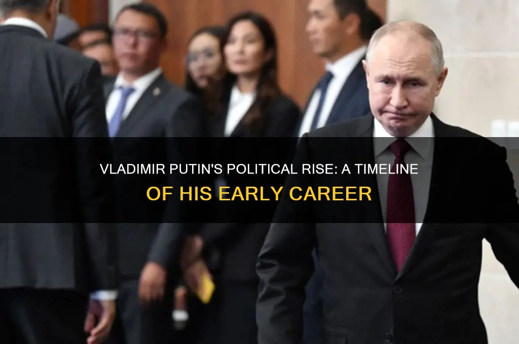 when did putin enter politics