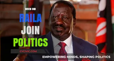 Raila Odinga's Political Journey: When Did He Enter Kenyan Politics?