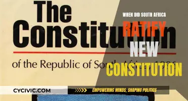 South Africa's Constitution: Ratification and Legacy