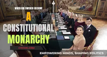 Sweden's Constitutional Monarchy: A Historical Transition