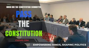 The Constitution's Journey: From Committee to Passage