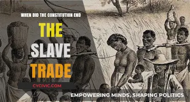 Constitution's Role in Ending Slave Trade