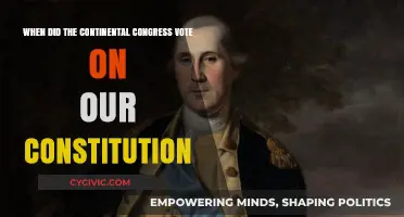 The Continental Congress Votes: Our Constitution's Birth