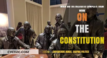 Constitution Completion: Delegates' Work Finalized