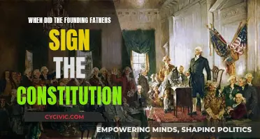 The Founding Fathers' Constitution Signature: A Historical Moment