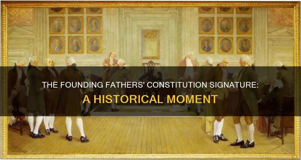 when did the founding fathers sign the constitution