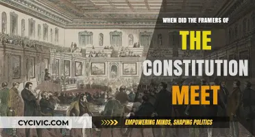 The Framers' Meeting: When and Why?