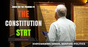 The Constitution's Framing: When Did It Begin?