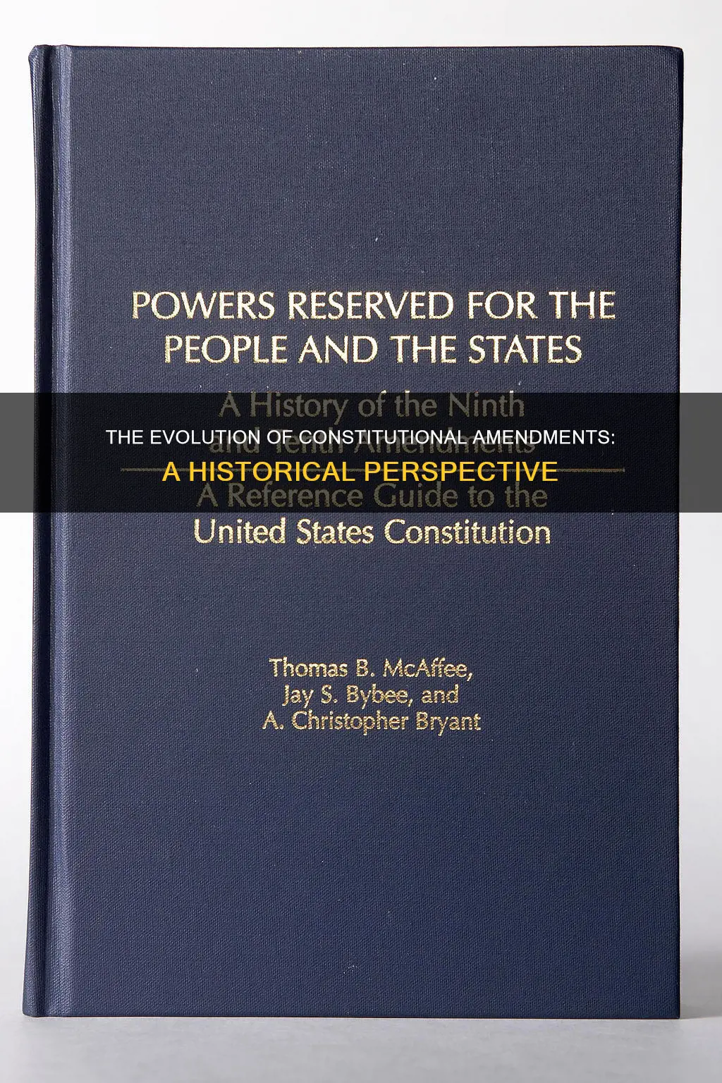 when did the government start amending the constitution