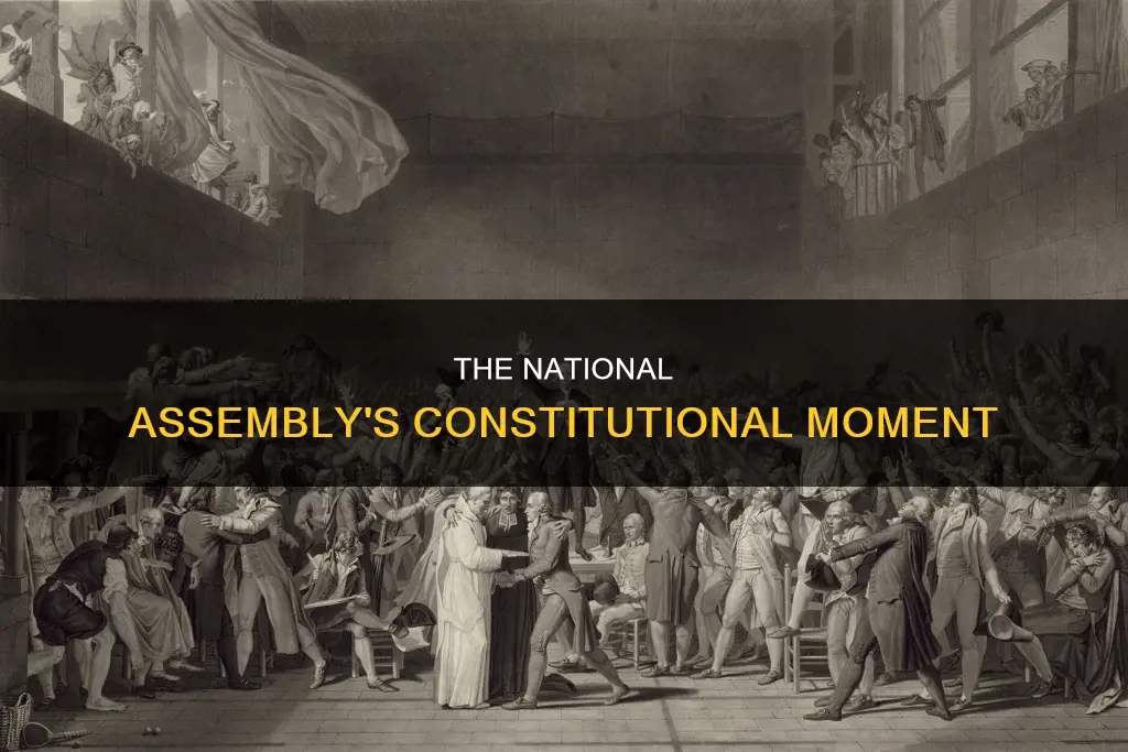 when did the national assembly issue a new constitution