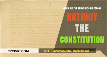 The Pennsulvania Colony's Constitution Ratification: A Historical Perspective