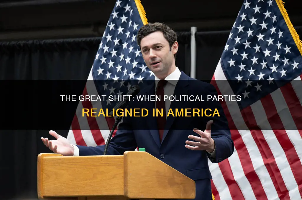 when did the political parties realign