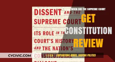 The Supreme Court's Constitutional Review: A Historical Overview