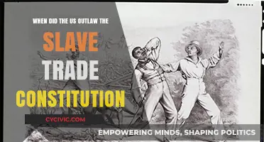 The US Outlawed Slave Trade: Constitutional Amendments