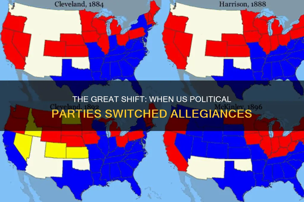 when did the us political parties switch