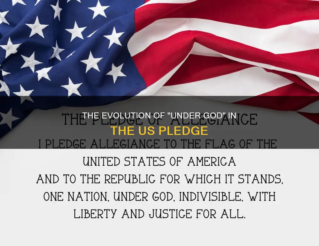 when did under god get added to the constitution