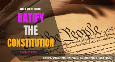 Vermont's Constitution Ratification: A Historical Perspective