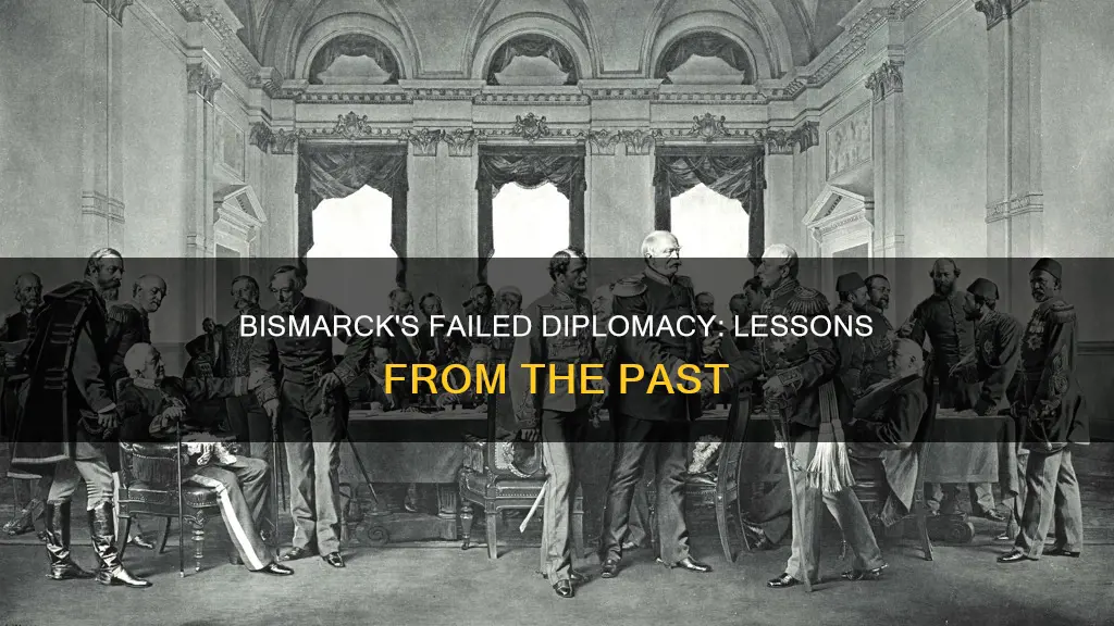 when diplomacy fails bismarck