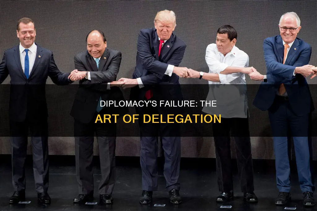 when diplomacy fails delegation game