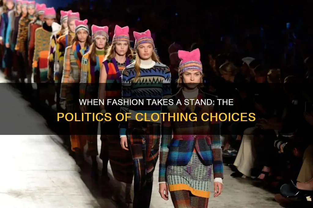 when do clothes become political