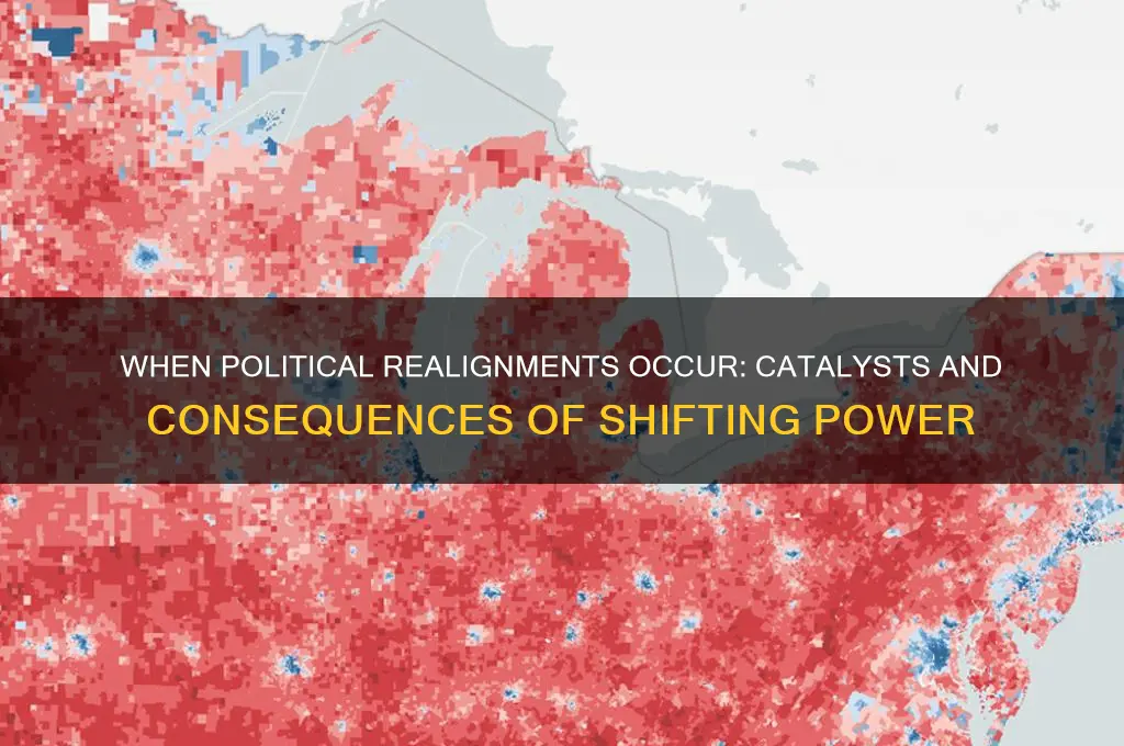 when do political realignments occur