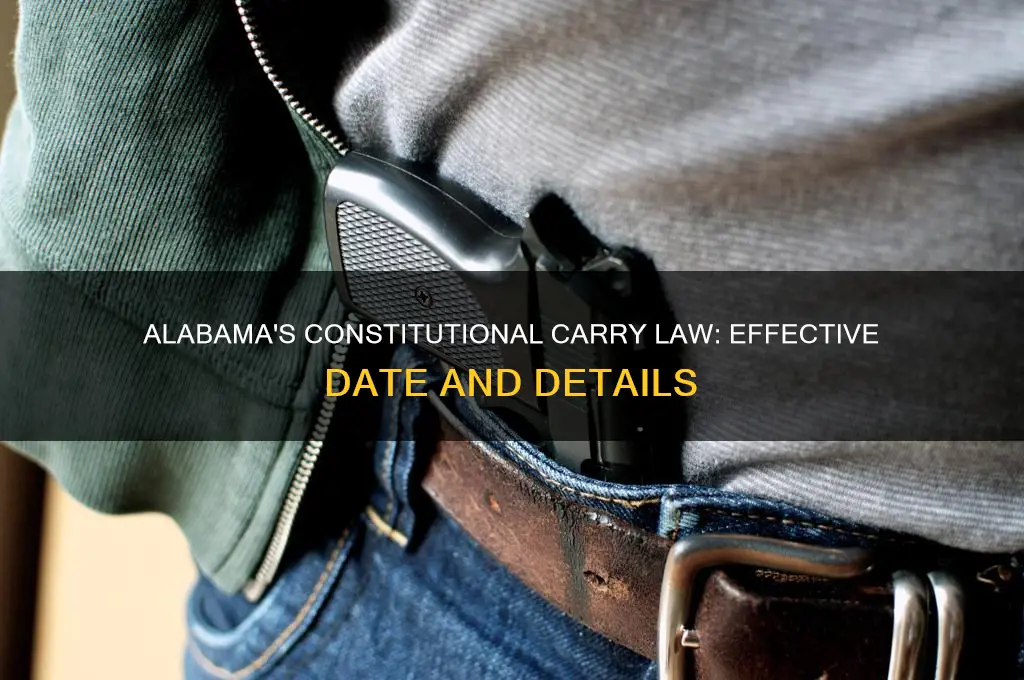 when does alabama constitutional carry go into effect