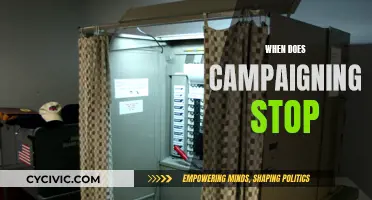 Campaigning Cut-off: Understanding Electioneering's End Date
