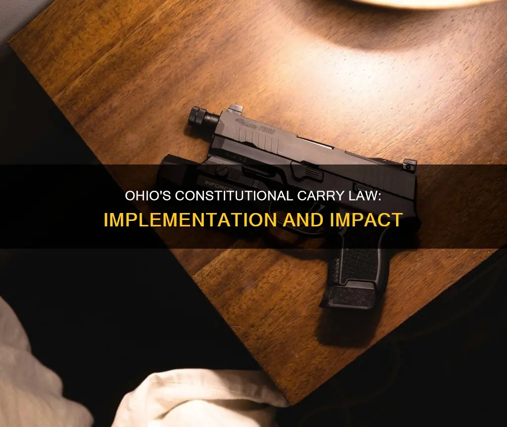 when does constitutional carry begin in ohio