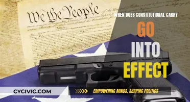 Constitutional Carry: Effective Date and What to Know