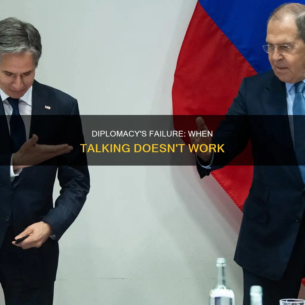 when does diplomacy not work