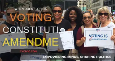 Florida's Voting Amendments: When Do They Take Effect?