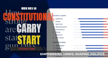 Georgia's Constitutional Carry Law: When Does It Take Effect?