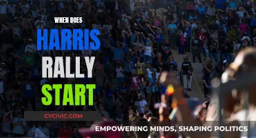 Harris Rally: When Will It Kick Off?