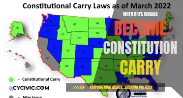 Indiana's Constitutional Carry Law: What You Need to Know