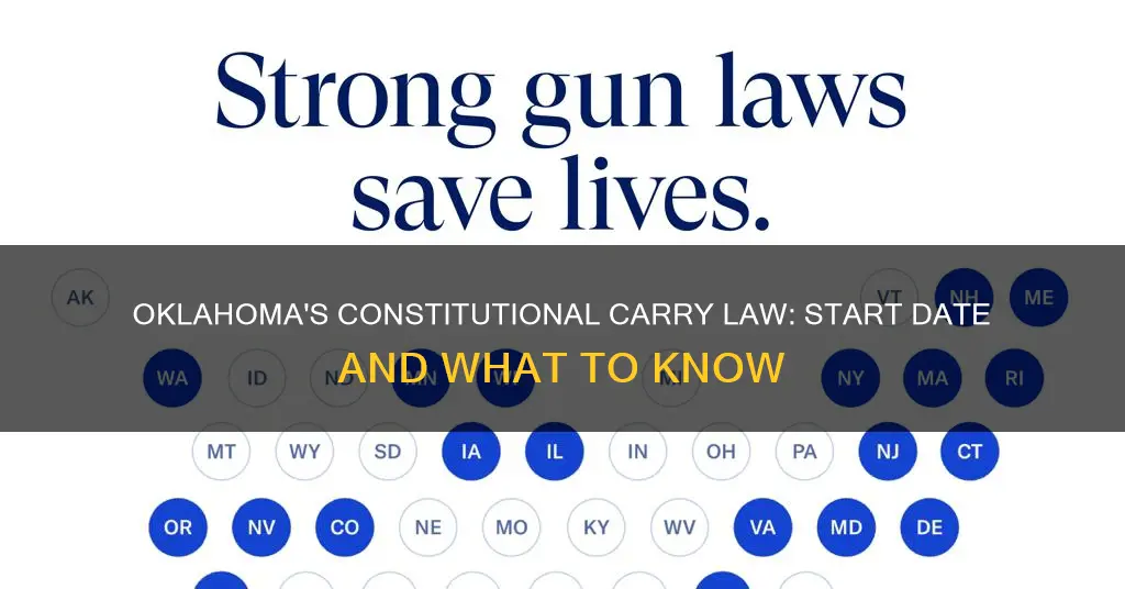 when does oklahoma constitutional carry start