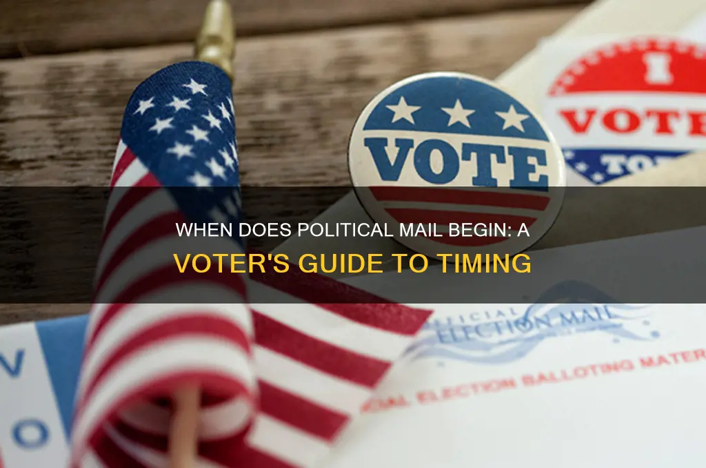 when does political mail start
