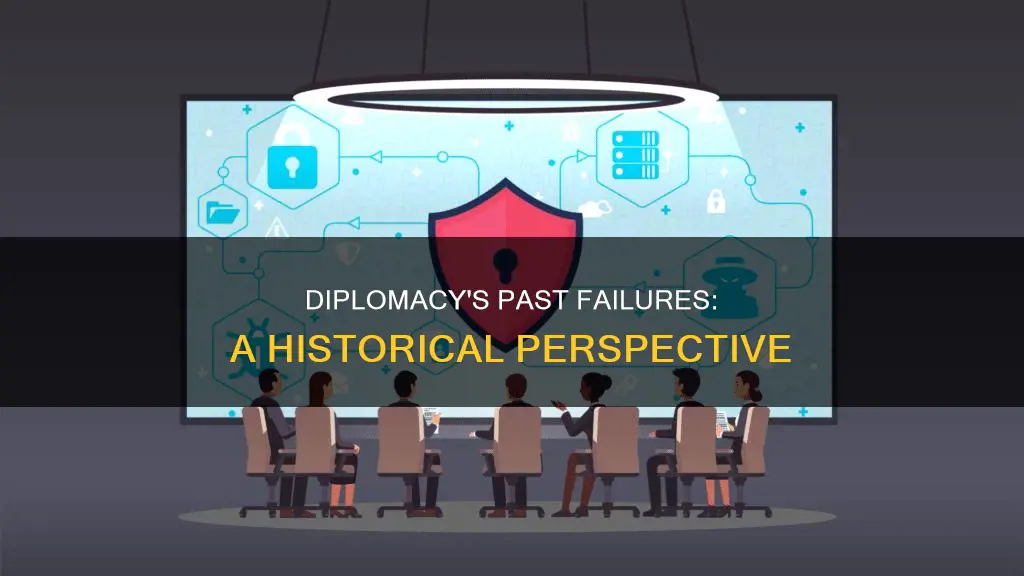 when has diplomacy been unsuccessful in the past