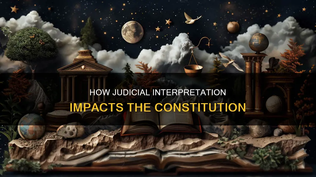 when has judicial interpretation amended the constitution ap gov