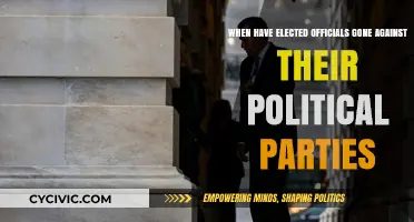 Breaking Ranks: When Elected Officials Defy Their Political Parties